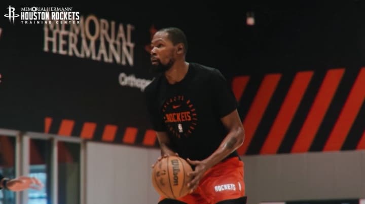 Durant'ın Rockets ile Yeni Sözleşme İmzalaması Bekleniyor