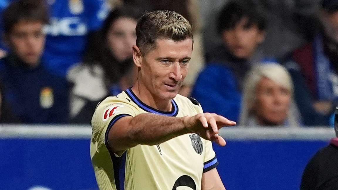 Lewandowski oyuna sonradan girip Barcelona'yı kurtardı