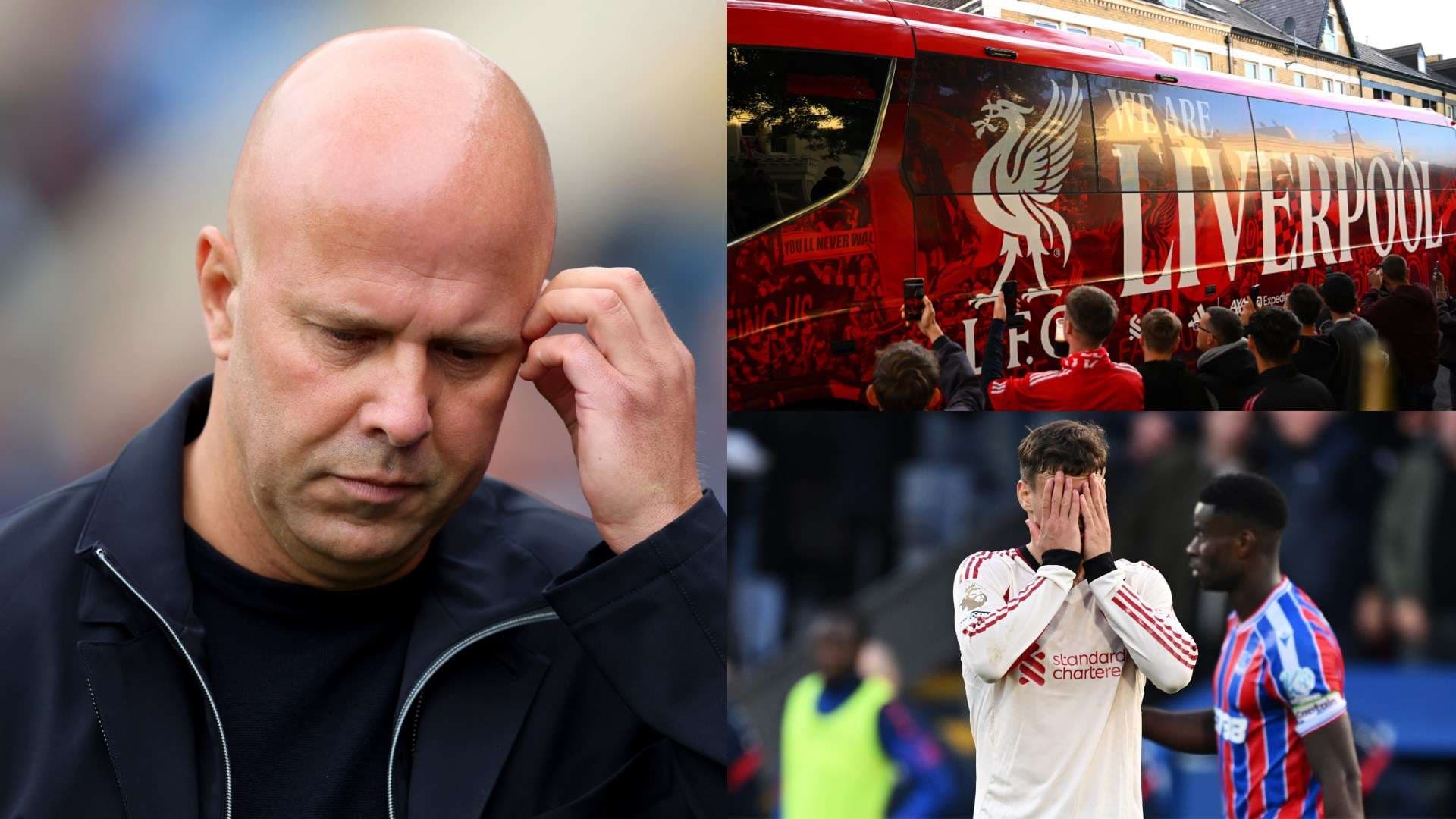 Liverpool, Crystal Palace Yenilgisiyle Taraftarın Hedefi Oldu