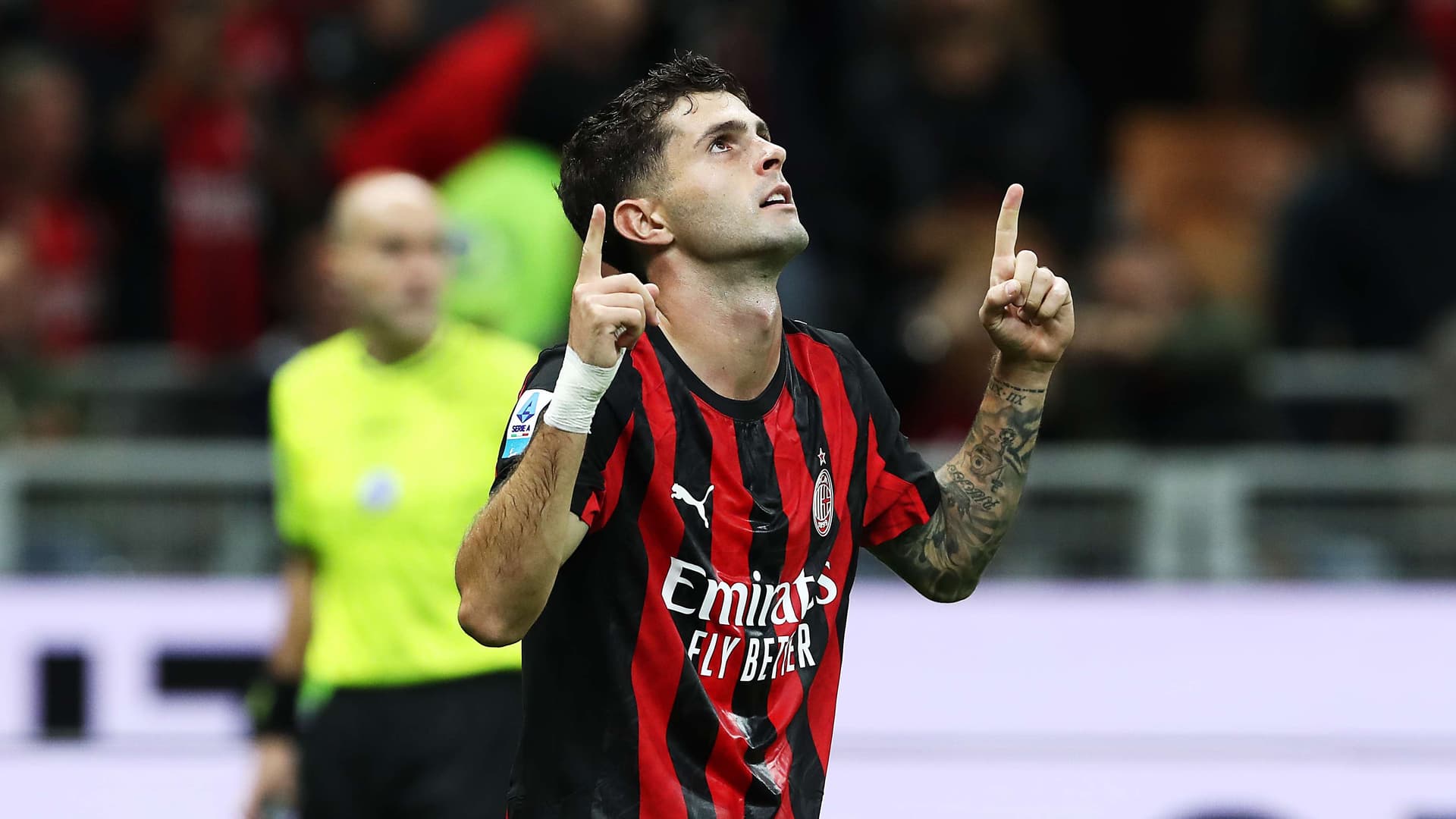 Pulisic'ten: Milan, Napoli galibiyetiyle Serie A'ya gözdağı verdi