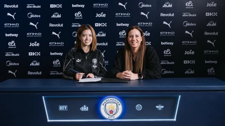 Manchester City, Japon milli futbolcu Yui Hasegawa'nın sözleşmesini 2029'a kadar uzattı