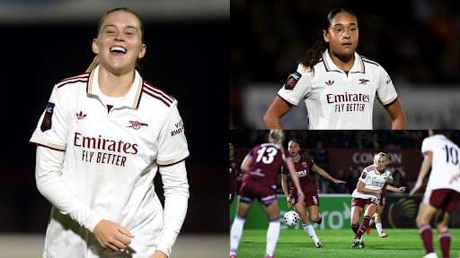 Russo ve Arkadaşları Arsenal'ı Farklı Galibiyete Taşıdı, Van Domselaar'ın Hatasını Telafi Etti