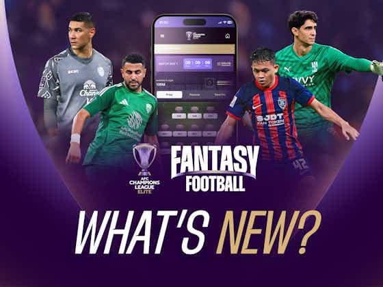 AFC Şampiyonlar Ligi Elit Fantezi Oyunu: Yenilikler Neler?