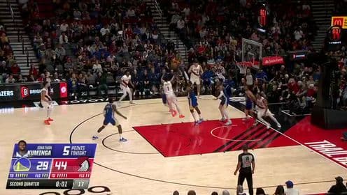 Yang Hanssen'den 9 Sayı, Portland Warriors'a Yenildi, Curry'den 28 Sayılık Performans