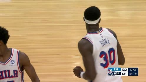 76ers, Wizards'ı Devirdi! Embiid'den 25, Maxey'den 39 Sayı