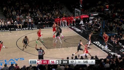 Atlanta Hawks, Brooklyn Nets'i Salladı: Trae Young Sakatlandı, John Collins Coştu!