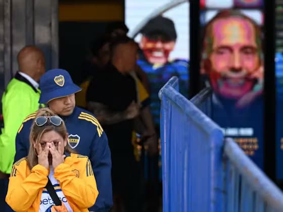 Arjantin futbolu Boca Juniors Teknik Direktörü Miguel Ángel Russo'ya veda etti