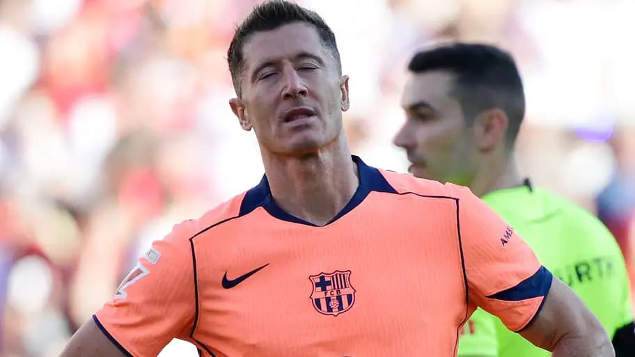 Barcelona, Lewandowski'nin Sakatlığı Nedeniyle El Clasico'ya Tepkili