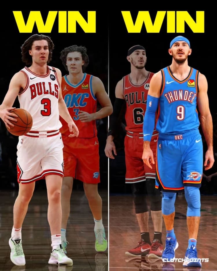 Giddey-Caruso Takası Oklahoma ve Chicago'ya Yaradı: NBA'de Kazananlar Belli Oldu