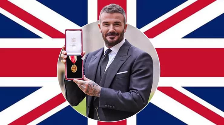 David Beckham'a Şövalyelik Nişanı: Futbol Efsanesi Onurlandırıldı