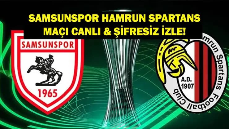 Samsunspor Hamrun Spartans Maçı CANLI TRT 1'de!