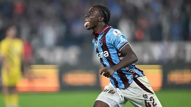 Trabzonspor'da Oulai Fırtınası! Milli Maçta Değerine Değer Kattı
