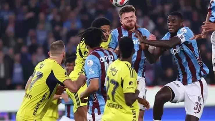 Trabzonspor Fenerbahçe Derbisi Gol Düellosu Fenerbahçe Güldü!