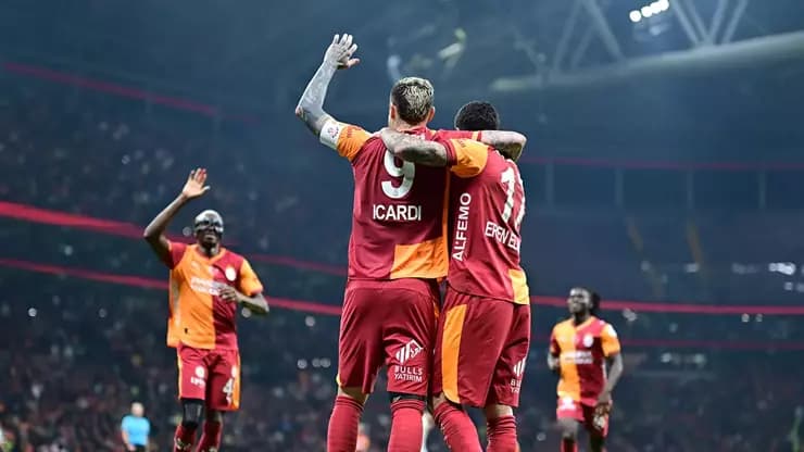 Galatasaray'dan Gol Yağmuru Puan Getiriyor