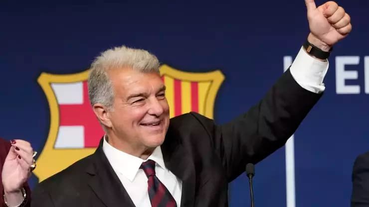 Laporta Fark Attı: Barcelona Başkanlığına Yeniden Seçildi