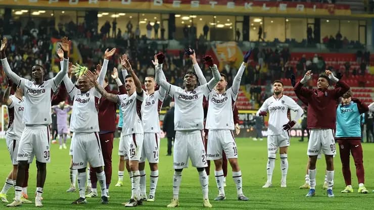 Trabzonspor deplasmanda fırtına gibi: Rekor seriye koşuyor!