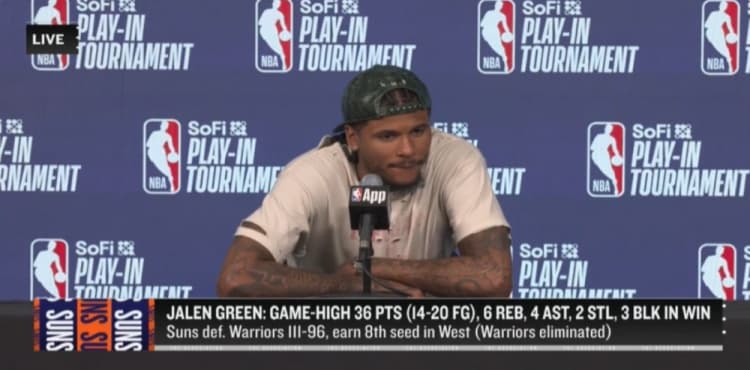 Jalen Green'den Açık Sözler: Booker'la Oynamak Harika, Hiçbir Tecrübe Kayıp Değil