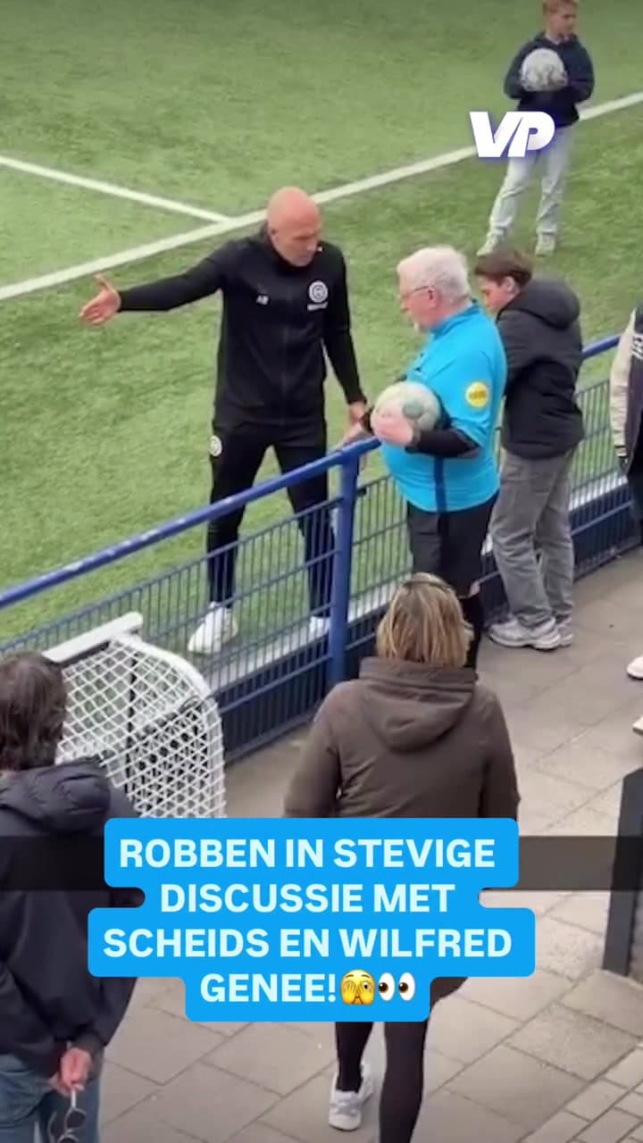 Robben'in Oğlu Sahada Kavga Çıkardı: Hakeme Saldırdı, Velileri İtti!