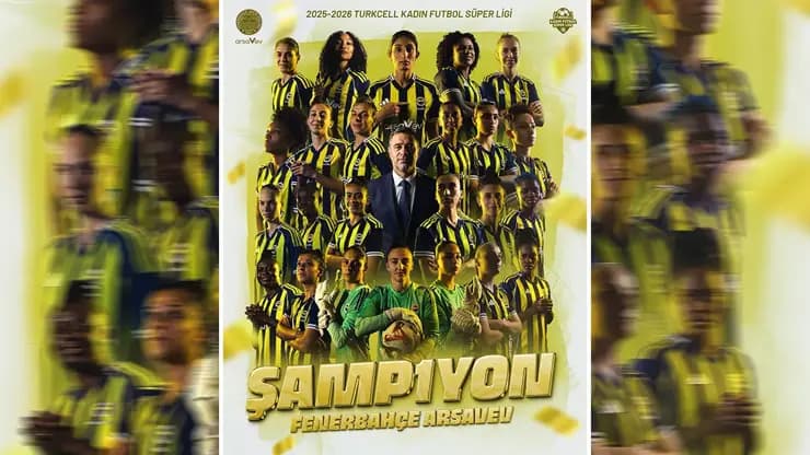 Fenerbahçe Kadınlar Süper Ligi Şampiyonu