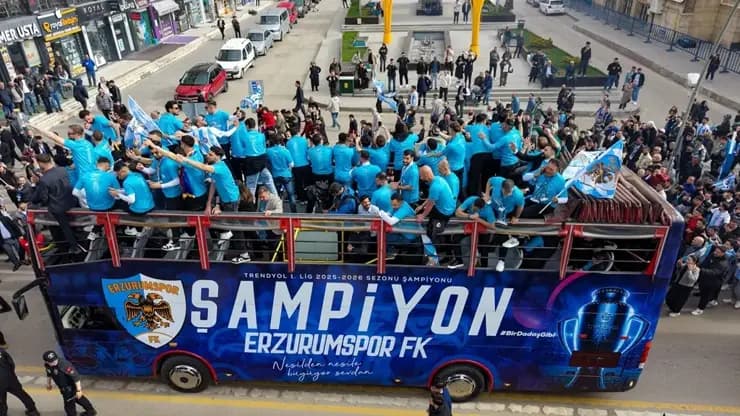 Erzurumspor tarihe geçti puan rekoruyla Süper Lig'de