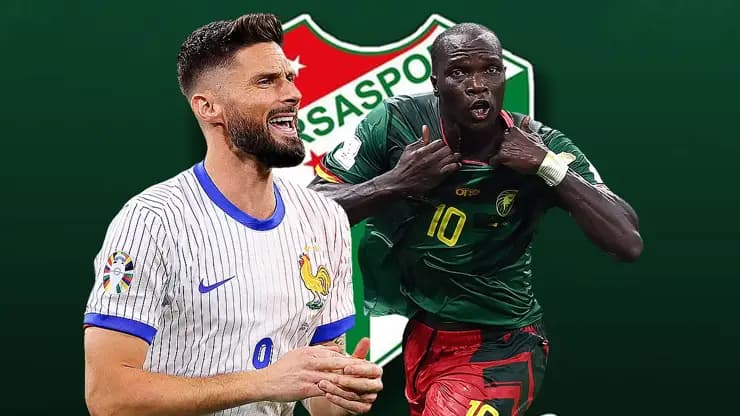Bursaspor Süper Lig'i kafaya koydu: Giroud ve Aboubakar bombası