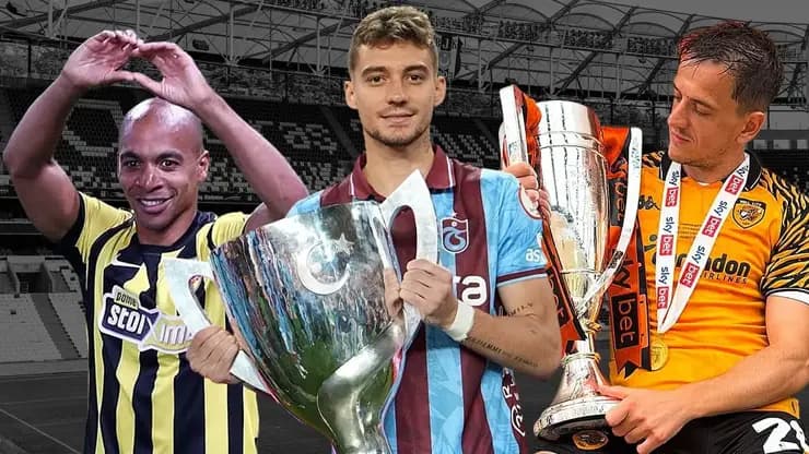 Beşiktaş'ın 3 kiralık yıldızı kupa kaldırdı