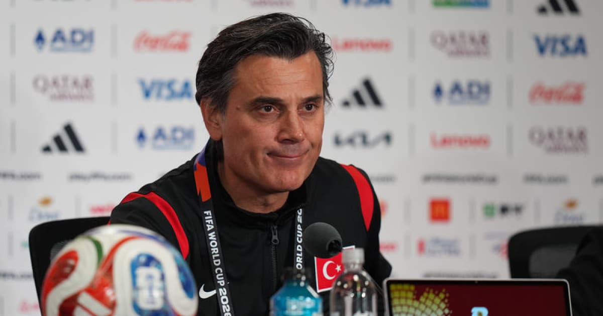 A Milli Takım'ın Dünya Kupası Maçında Montella'dan İnanç Vurgusu