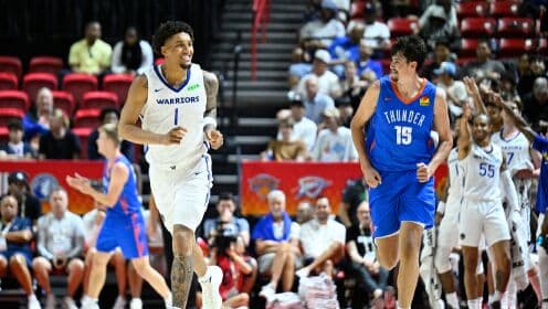 Yaz Ligi'nde Warriors, Thunder'a fark attı: Lundberg ve Mara'dan çift haneli katkı
