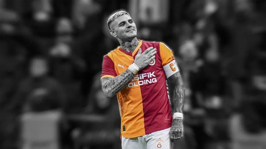 Galatasaray'dan Ayrılan Mauro Icardi, Sarı-Kırmızılılara Goller ve Kupalarla Veda Etti