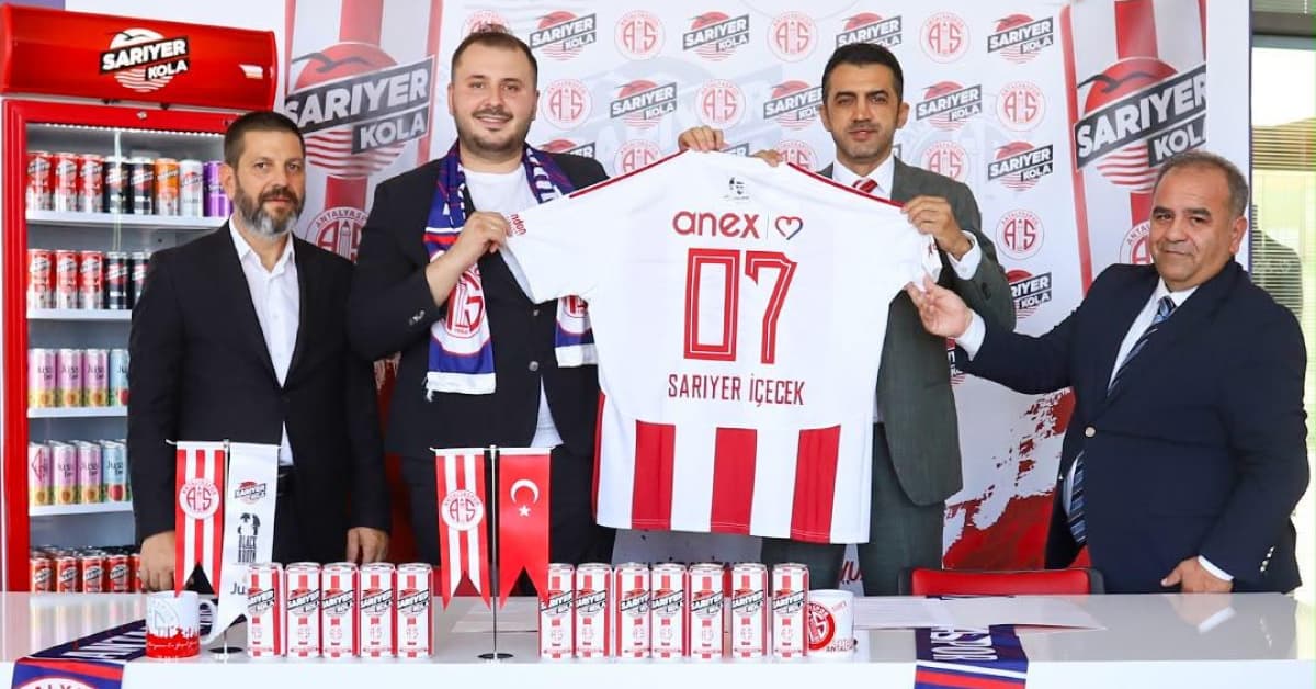 Antalyaspor, Sarıyer Kola ile Resmi İçecek Sponsorluğu Anlaşması İmzaladı