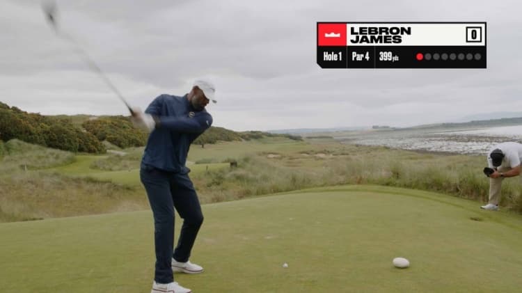 James'ten Golfe Geç Başladığına Dair Pişmanlık: 40 Yaşından Sonra Keşfettiği Eğlenceyi Kanalında Paylaşacak