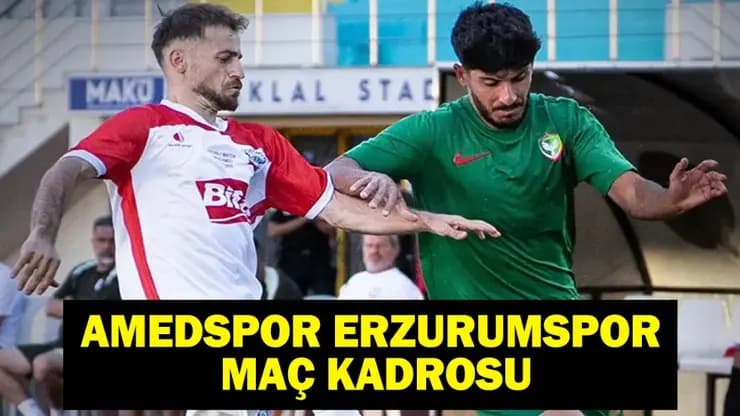 Amedspor Erzurumspor dev maçı ne zaman, hangi kanalda? Şifresiz mi, muhtemel 11'ler