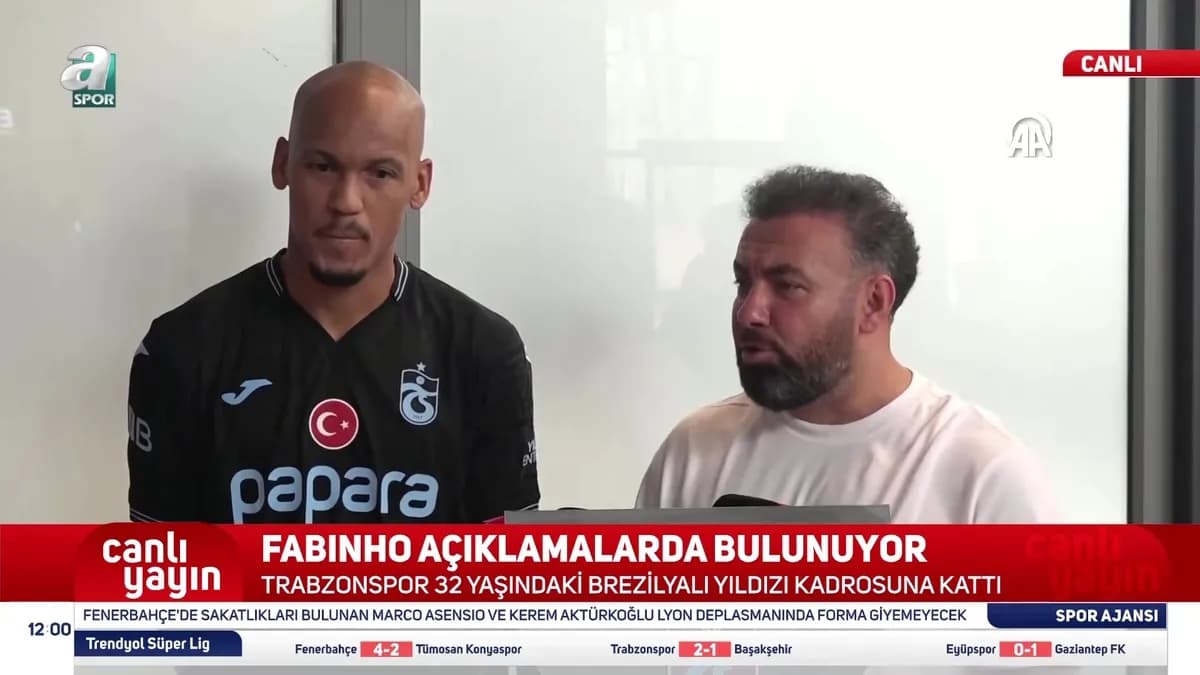 Trabzonspor Fabinho'yu Resmen Açıkladı: Brezilyalı Yıldız Şehre Geldi