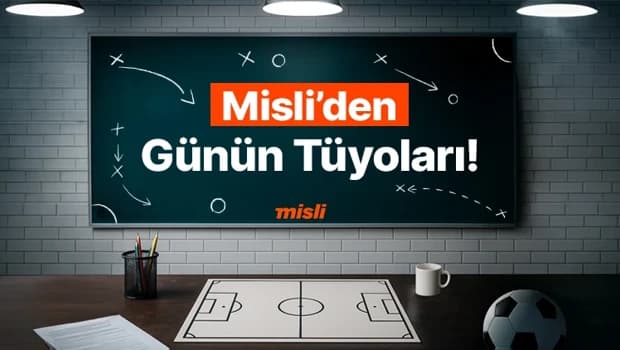 Misli'den Günün Tüyoları: Kocaelispor-Amed ve Roma-Fiorentina Maç Analizleri