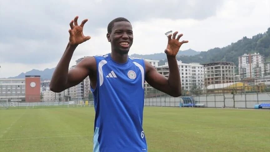 Çaykur Rizesporlu Diakite'den Gaziantep FK Maçı Öncesi Galibiyet Mesajı