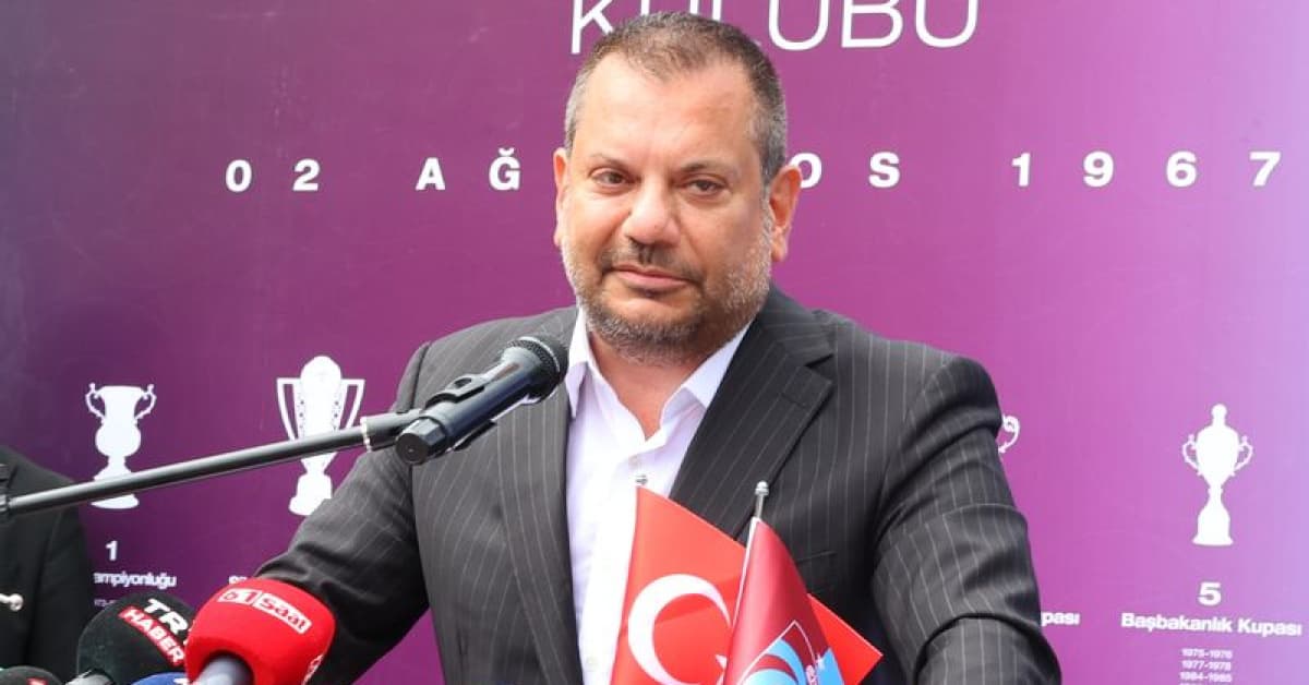 Trabzonspor Başkanı Ertuğrul Doğan'dan Fatih Tekke ve Transfer Açıklaması