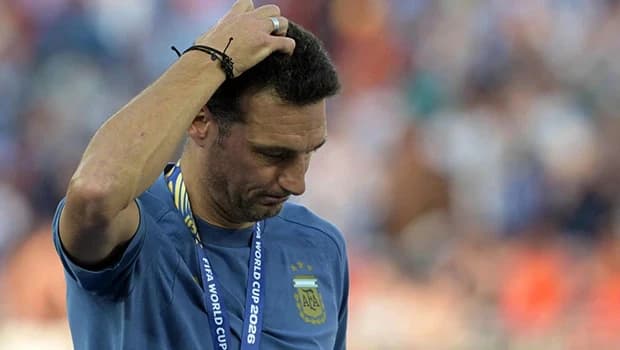 Scaloni'den Dünya Kupası Finali Sonrası Net Sözler: "İspanya Daha İyiydi!"