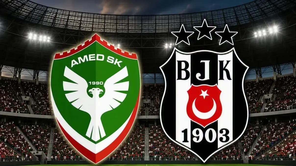 Amedspor Beşiktaş Maçı Şifresiz Mi, Saat Kaçta, Hangi Kanalda? İşte Muhtemel 11'ler