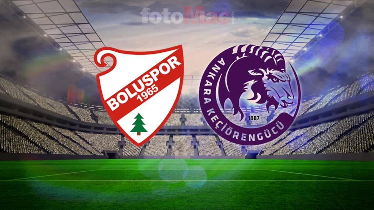 Boluspor ile Keçiörengücü Trendyol 1. Lig 5. Haftasında Karşı Karşıya Geliyor