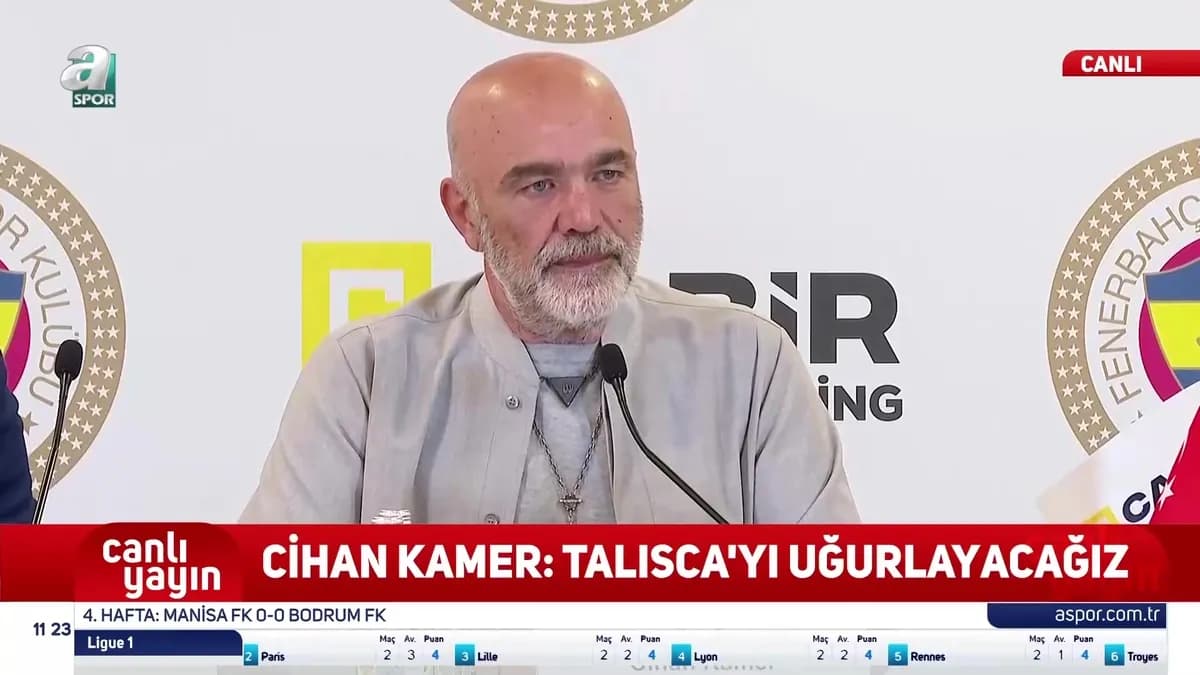 Fenerbahçe'de Cihan Kamer'den Transfer Açıklamaları: Talisca, Çağlar ve Diğerleri