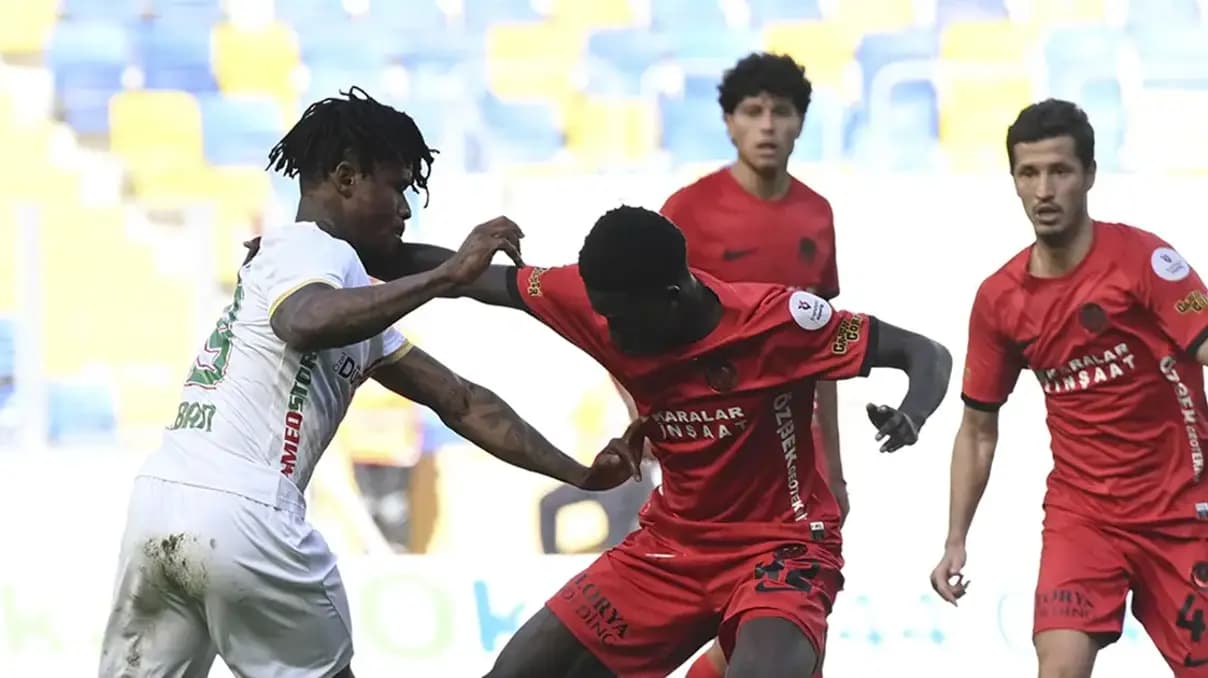 Nefes kesen Gençlerbirliği Amedspor maçında puanlar paylaşıldı