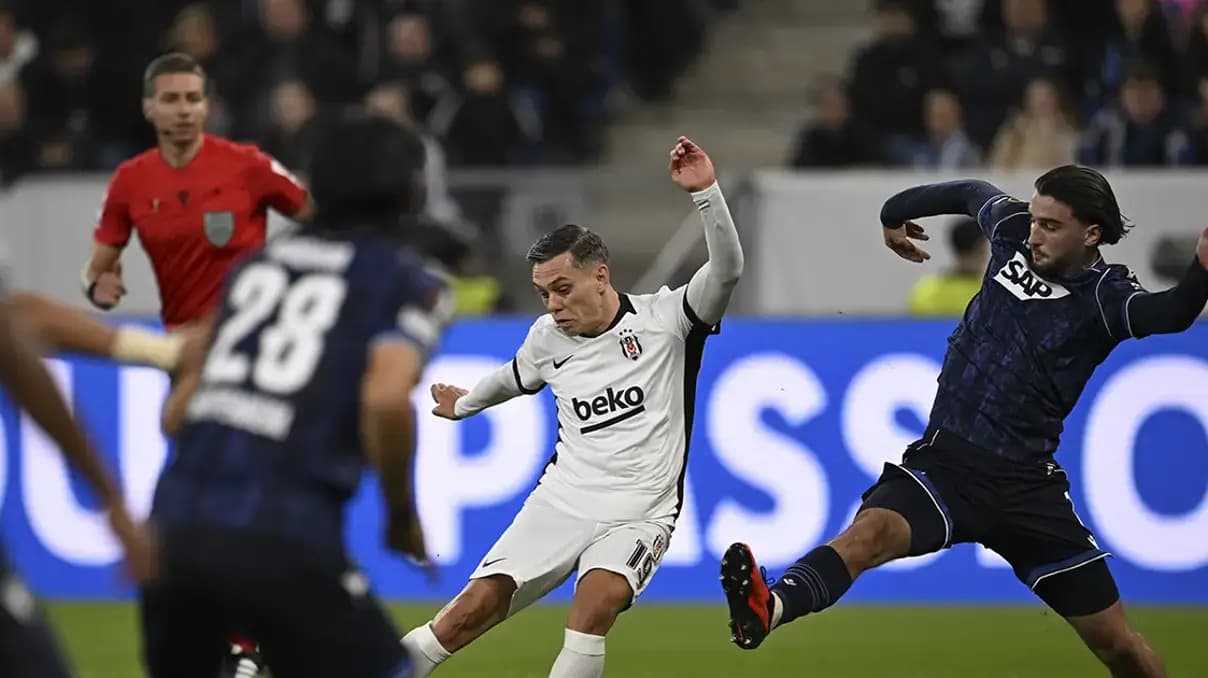 Kartal Almanya'da destan yazdı! Hoffenheim 2-3 Beşiktaş özeti