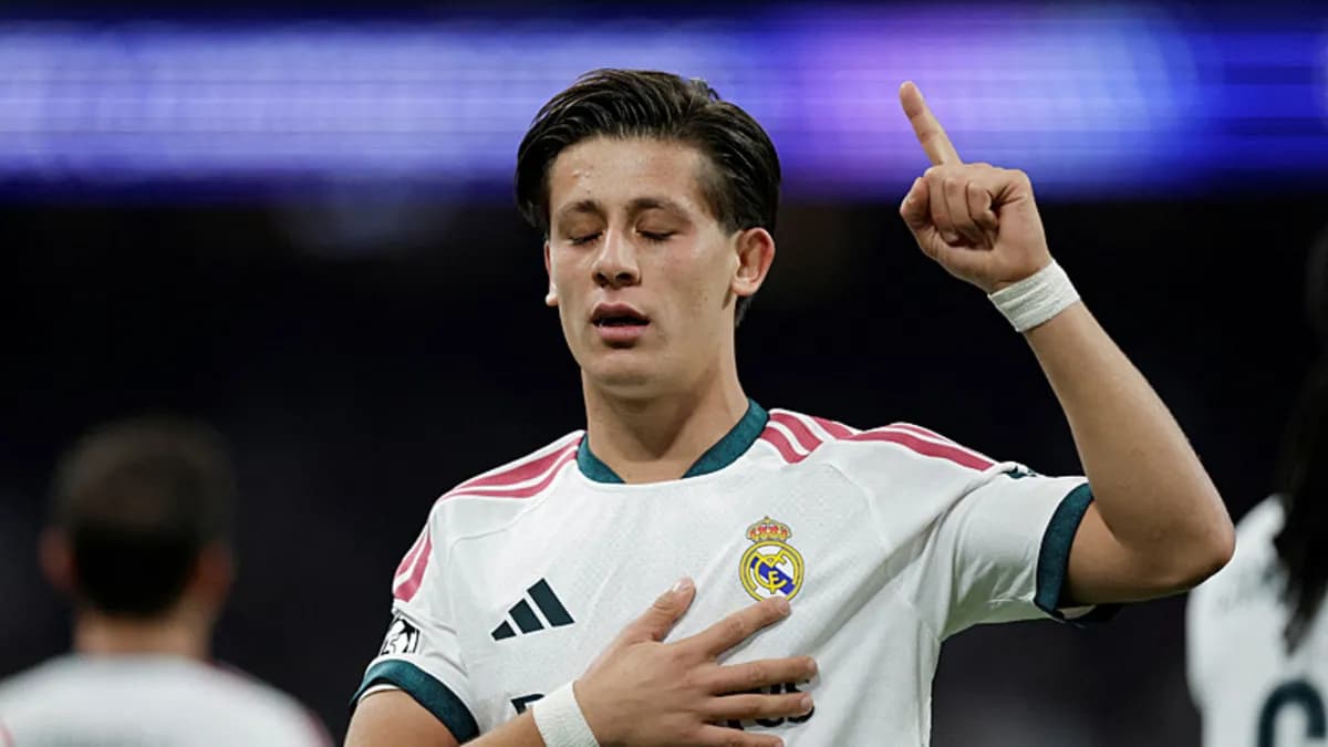 Şampiyonlar Ligi'nde Real Madrid'i Zafere Taşıyan Arda Güler, İspanya'nın Gündeminde