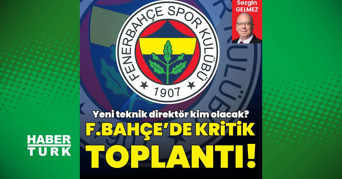 Fenerbahçe'de Kritik Transfer ve Teknik Direktör Toplantısı!
