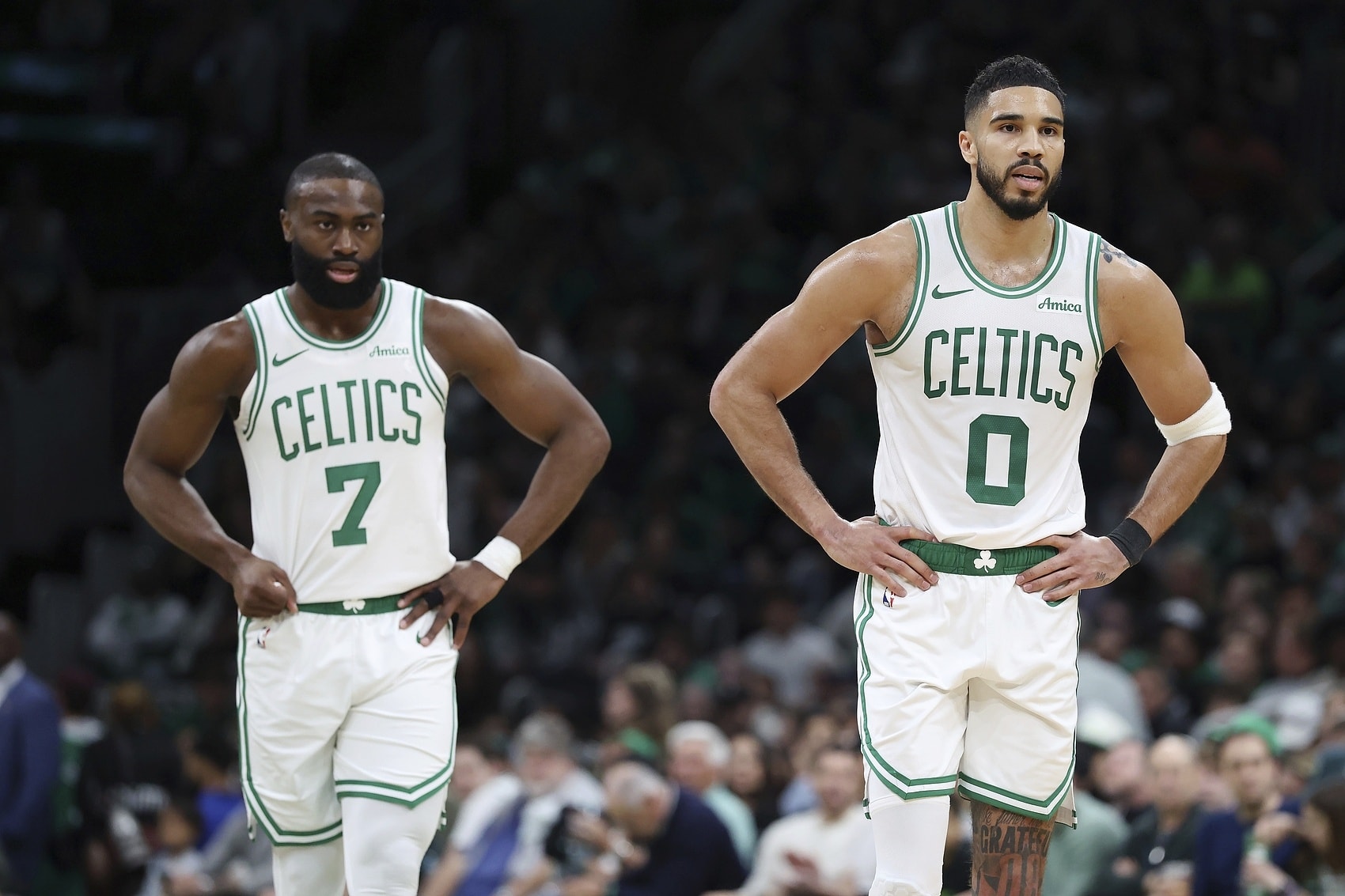 Tatum'a göre Brown yeni sezonda daha fazla sorumluluk alabilir, sorun değil
