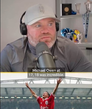 Rooney: Owen gerçekten eşsizdi, bir keresinde sokakta yürürken onun gibi davrandım