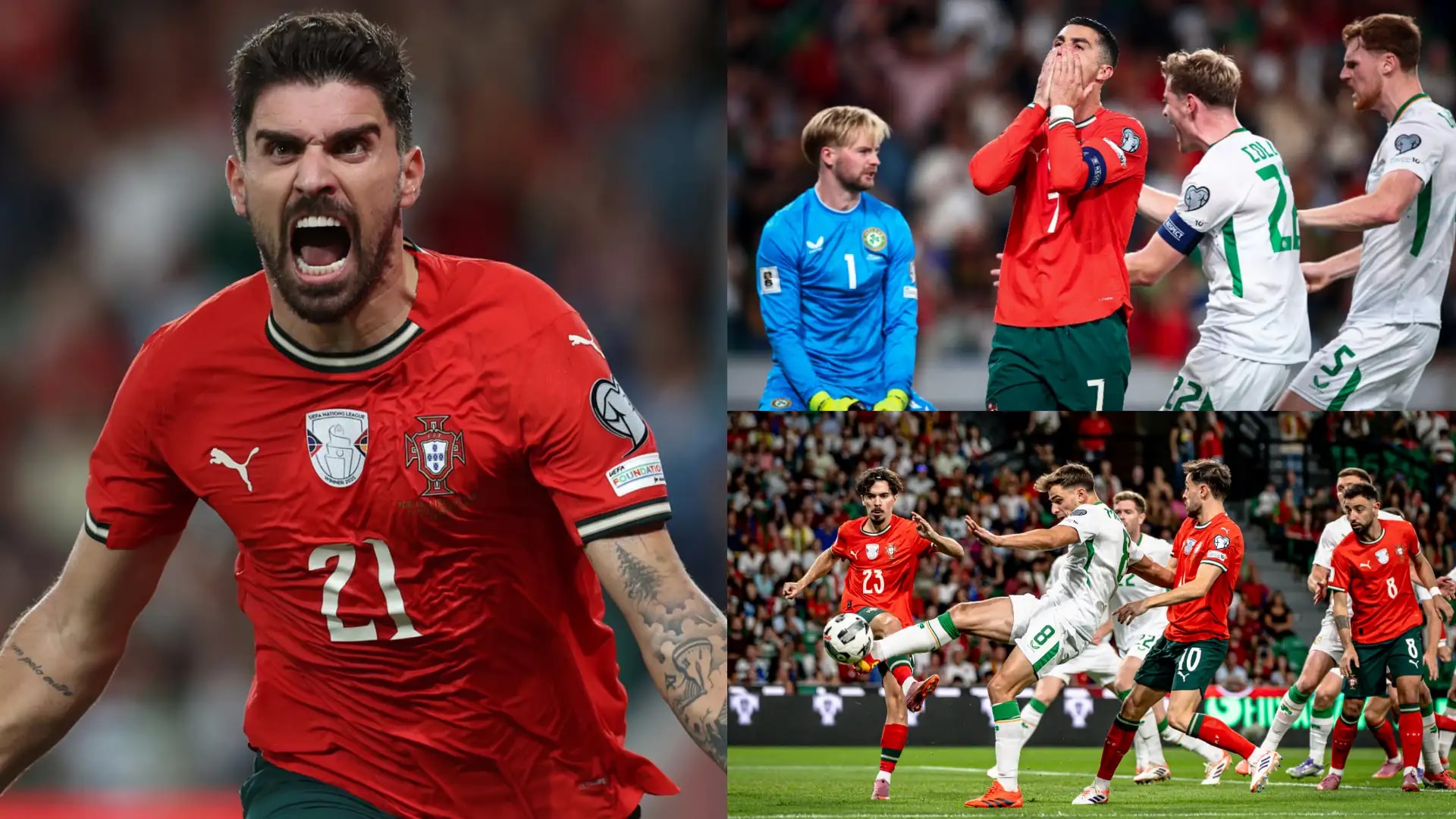 Cristiano Ronaldo'nun Kurtarıcısı Ruben Neves! Portekiz Son Dakikada Güldü