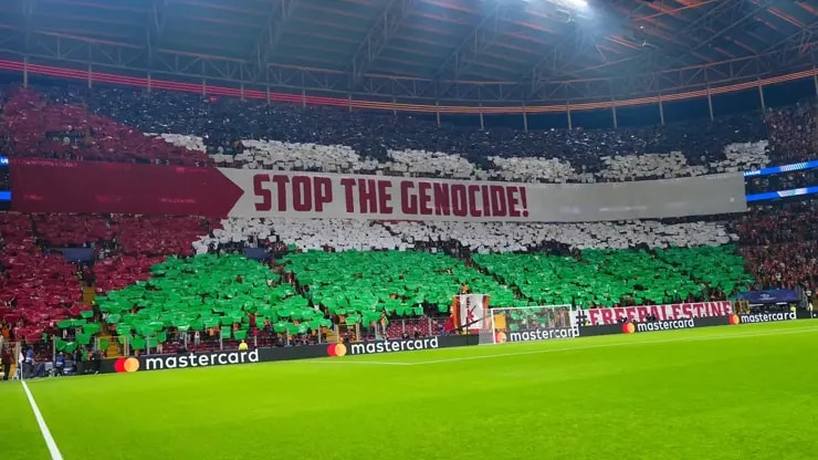 Galatasaray'a Koreografi Şoku! İngilizler Cezayı Yazdı
