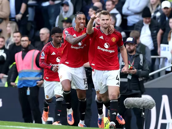 De Ligt'in Son Dakika Golü, Manchester United'ı Tottenham Deplasmanında Kurtardı