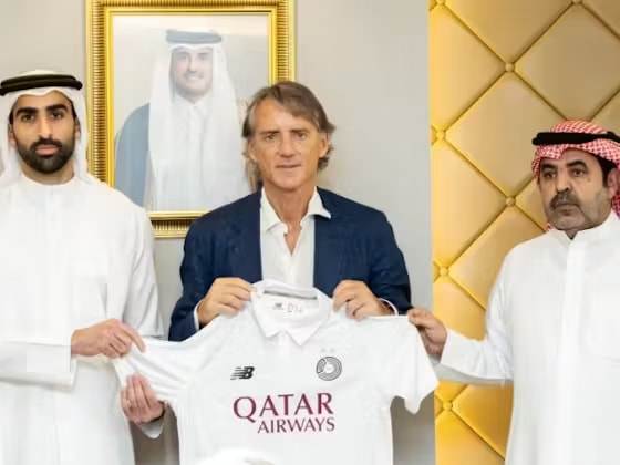 Mancini, Al Sadd'ın başına geçti! Hedef Asya Şampiyonlar Ligi